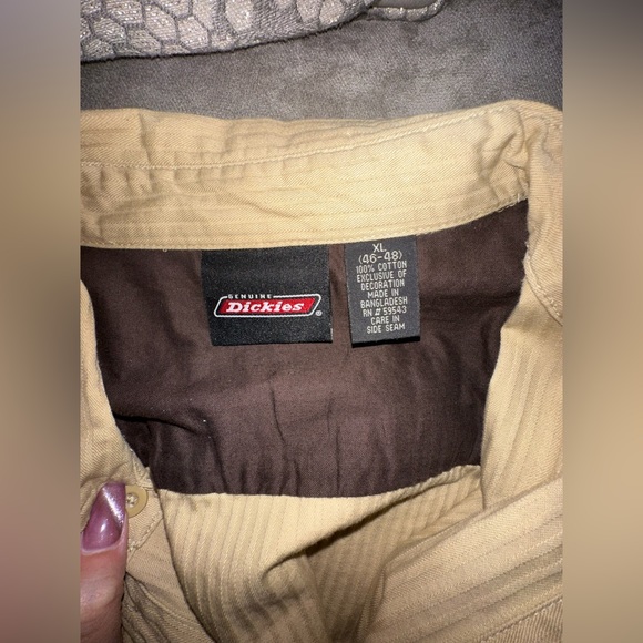 Dickies men, short sleeve button up size XL - Picture 5 of 5